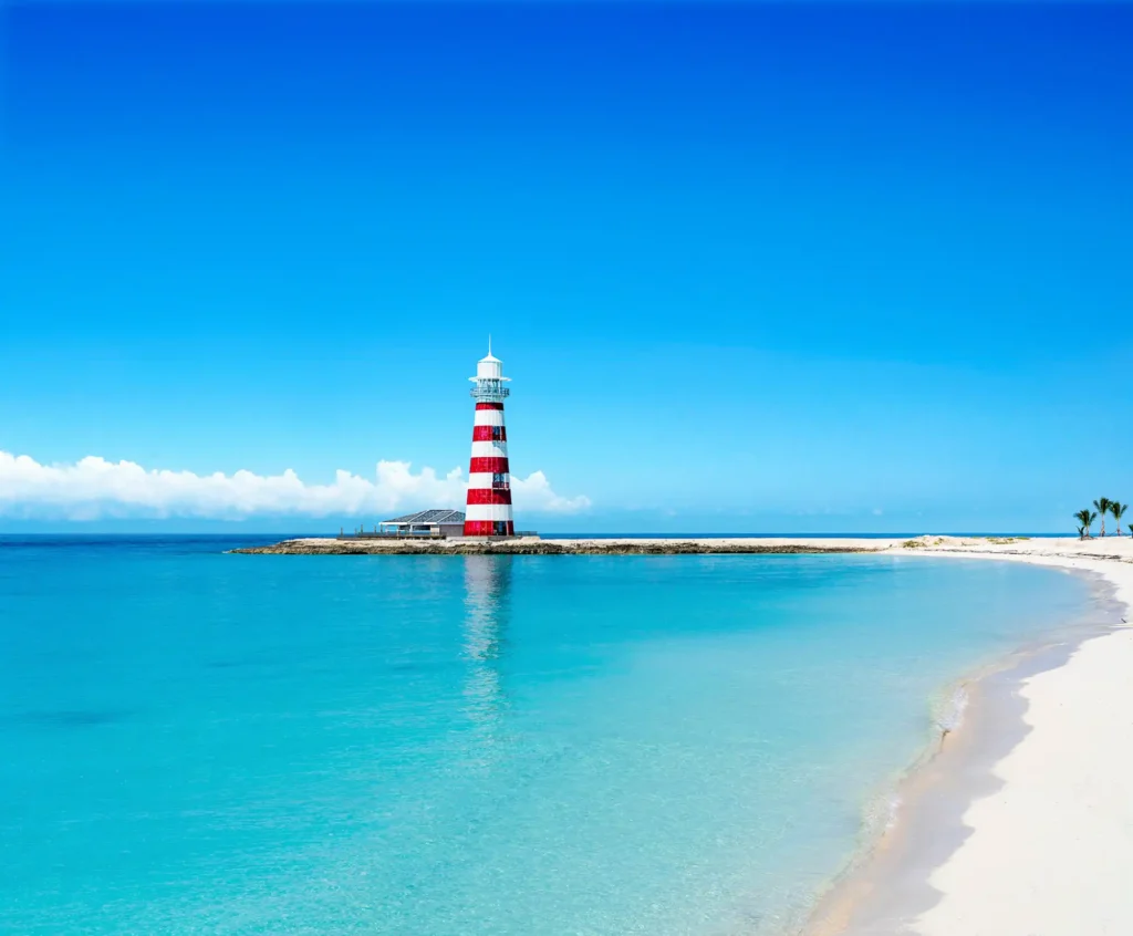 ocean cay lighthouse